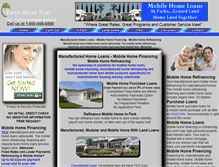 Tablet Screenshot of mobilehomeworks.net